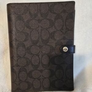 Coach Signature Notebook